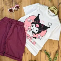 تیشرت شلوارک بچگانه150ت بخر سایز40.45.50.55.