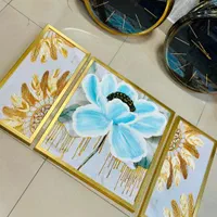 تابلو تکسچر ۳تیکه،تابلو سه تیکه