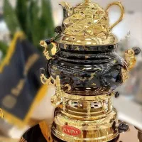 سماور . سرویس قاشق چنگال . سرویس آرکوپال