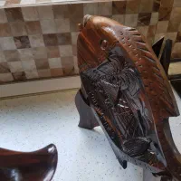 رومیزی چوب ابنوس  ساخت فیلیپین ۶۰ ساله|کلکسیون اشیاء عتیقه|تهران, قیطریه|دیوار