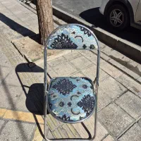 صندلی تاشو اهنی استیل