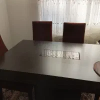 میز ناهار خوری ۶نفره|میز و صندلی غذاخوری|تهران, سازمان آب|دیوار