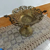 میز خاطر ه  سماور به همراه یک عدد میوه خوری|ظروف سرو و پذیرایی|اهواز, کوی مهدیس|دیوار