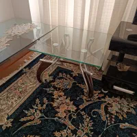 جلو مبلی دوتیکه شیشه|مبلمان خانگی و میز عسلی|سیرجان, |دیوار