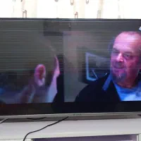 ال ای دی ۴۳ اینچ پنل شکسته