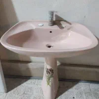 فروش  روشویی  وکابینت  در حد نو
