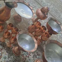 ظروف مسی 19پارچه