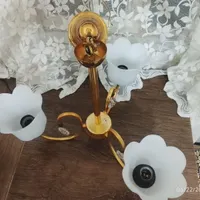 لوستر ۳ شعله در حد نو چشمه نور