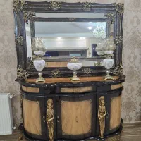 اینه کنسول کاملا نو|بوفه، ویترین، کنسول|سرعین, |دیوار