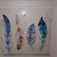 نصب کاغذ دیواری و نقاشی ساختمان|خدمات پیشه و مهارت|رودهن, |دیوار