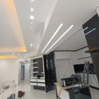 کناف سقف کاذب کابینت هایگلس ام دی اف و...|خدمات پیشه و مهارت|لامرد, |دیوار