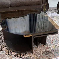 مبلمان ۷ نفره با ویترین و میز جلومبلی ۴ تکه|مبلمان خانگی و میز عسلی|جویبار, |دیوار