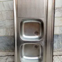 سینک دو لگنه|آب‌چکان و نظم‌دهنده ظروف|مشکین‌دشت, |دیوار