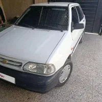 پراید سفید مدل ۸۶ دو برگ سند