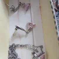 گوشواره و گردنیند نقره