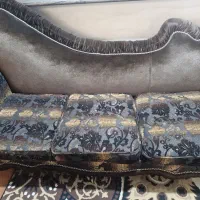 مبل ۳ نفره و تک نفره همراه با میز|مبلمان خانگی و میز عسلی|شوش, |دیوار