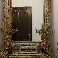 آئینه و شمعدان، کنسول و ساعت