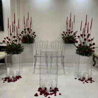 ظروف کرایه/نامزدی/گل آرایی/بادکنک آرایی بله برون