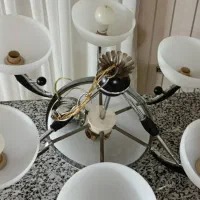 دو عدد لوستر ۵شاخه حبابی