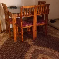 میز ناهار تمیز ومرتب|میز و صندلی غذاخوری|شیراز, پانصد دستگاه ارتش|دیوار