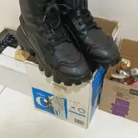 پوتین نیم پوت مردانه محکم نرم و جنگی سایز ۴۱ و ۴۲