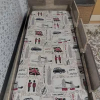 سرویس تخت خواب نو جنوان و میز کامپیوتر.