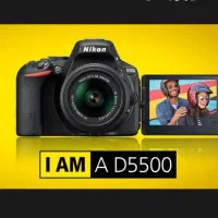 دوربین نیکونd5500 همراه لنز فیکس۳۵