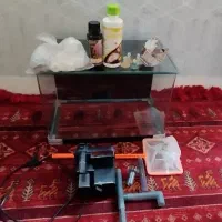 آکواریوم شیشه خم سایز 25در 40