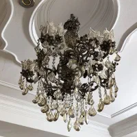 لوستر برنز پنج شاخه