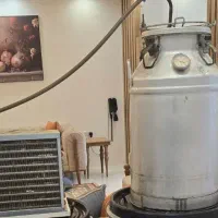دستگاه تقطیر به همراه ۴عدد بشکه ۲۳۰لیتری