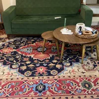 فرش 9 متری کاشان سالم بدون پارگی و لکه