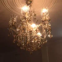 لوستر ۶ شعله|لوستر و چراغ آویز|قزوین, |دیوار