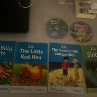 کتاب داستان زبان و DVD