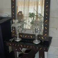 آینه شمعدان ساعت دار موزیکال ونور رقص