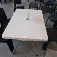 ست میز و صندلی رستوران فضای باز|کافیشاپ و رستوران|مشهد, ویلاشهر|دیوار