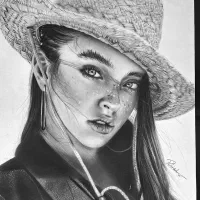 تابلو طراحی نقاشی چهره