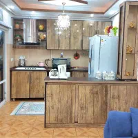 کابینت mdfو گازوهود وسینک وشیر ظرفشویی