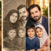 بازسازی وادیت عکس /ساخت پوسترکاری/کارت دعوت