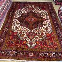 فرش ۹ متری هریس رنگ گیاهی