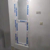 انواع درب پی وی سی سرویس|مصالح و تجهیزات ساختمان|بانه, |دیوار