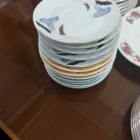 تعدادی ظروف چینی پلوخوری چینی پیش دستی گل صورتی|ظروف سرو و پذیرایی|تهران, اوقاف|دیوار