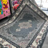 فرش ۷۰۰شانه دودی نقره ای ژاکلین آکبند