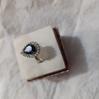 دستبند و انگشتر طلا برلیان و یاقوت کبود|جواهرات|لنجان, |دیوار