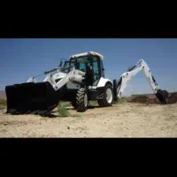 بیل بکهو گازار لودر تک برگ کم کار