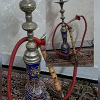 قلیان تنه برنز حکاکی شده (معاوضه)