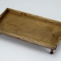 رایزر سینی پایه خراطی چوبی