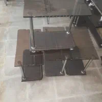 میز و ۴تا گل میز|مبلمان خانگی و میز عسلی|جهرم, |دیوار