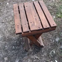 صندلی و نیمکت چوبی تاشو