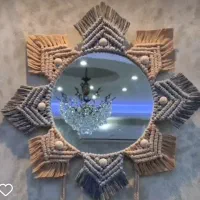 مکرومه بافی مدرن|صنایع دستی و سایر لوازم تزئینی|برازجان, |دیوار