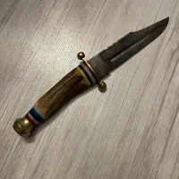 چاقو انتیک کلکسیونی قدیمی دسته شاخ